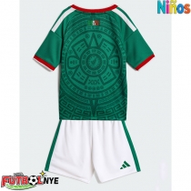 Camiseta México Primera Equipación para niños Mundial 2026 manga corta (+ pantalones cortos)